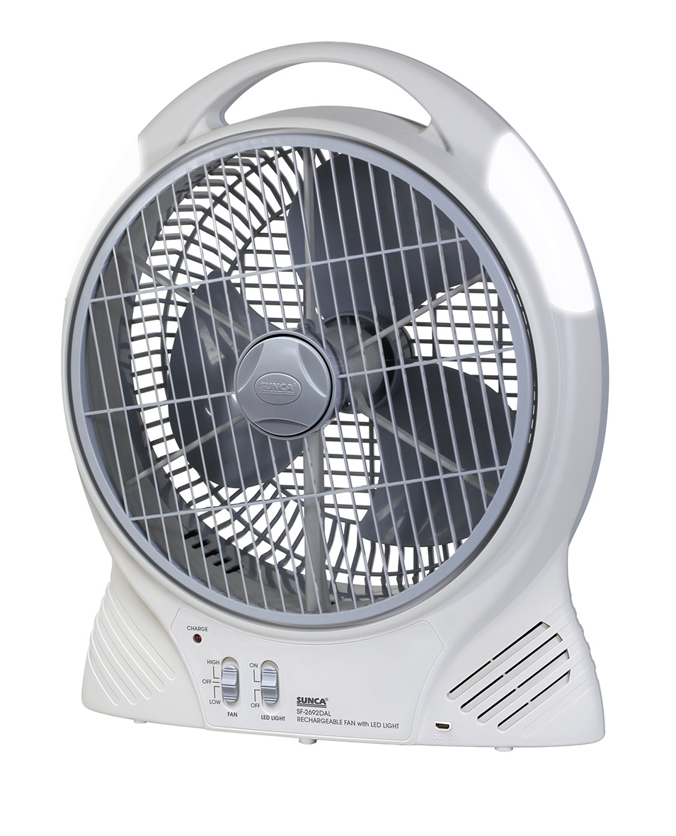 10 RECHARGEABLE TABLE FAN SF-2692DAL