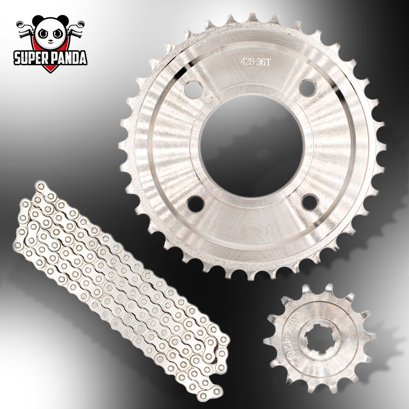 Motorcycle Chain and Sprocket