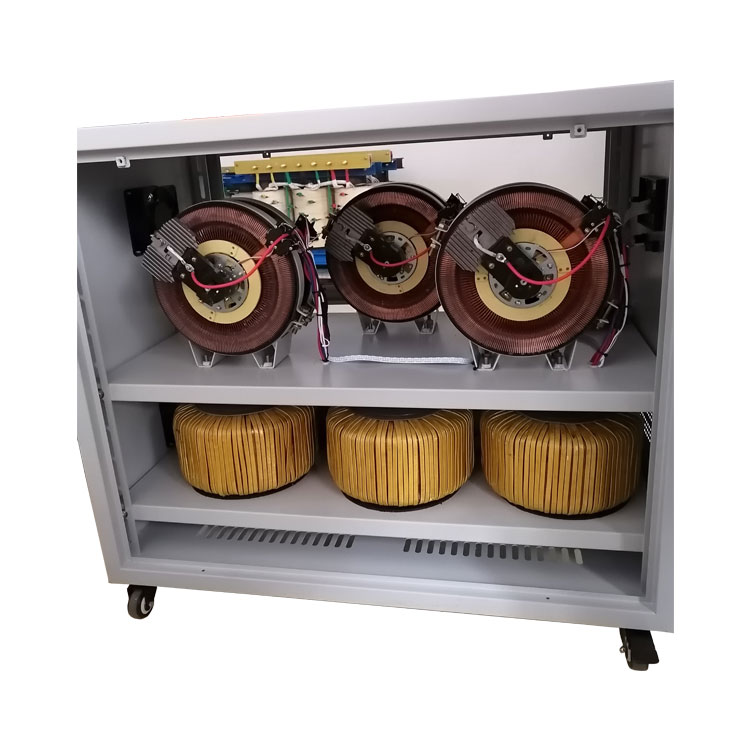 three phase servo type voltage stabilizer