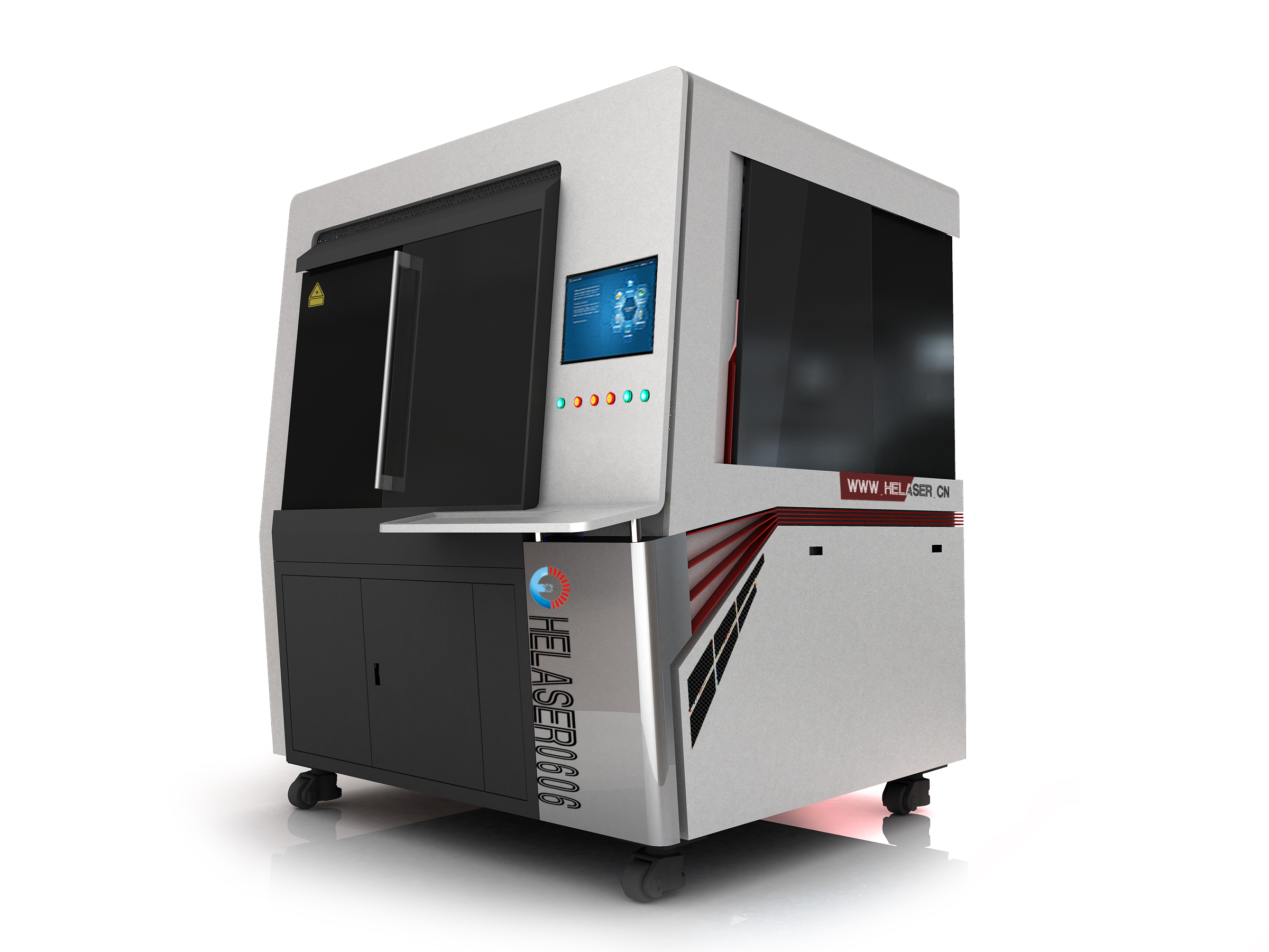 Hecf0606 small enclosure laser cutting machine