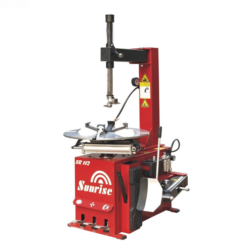 SWING ARM AND SEMI-AUTOMATIC STYLE tire changer