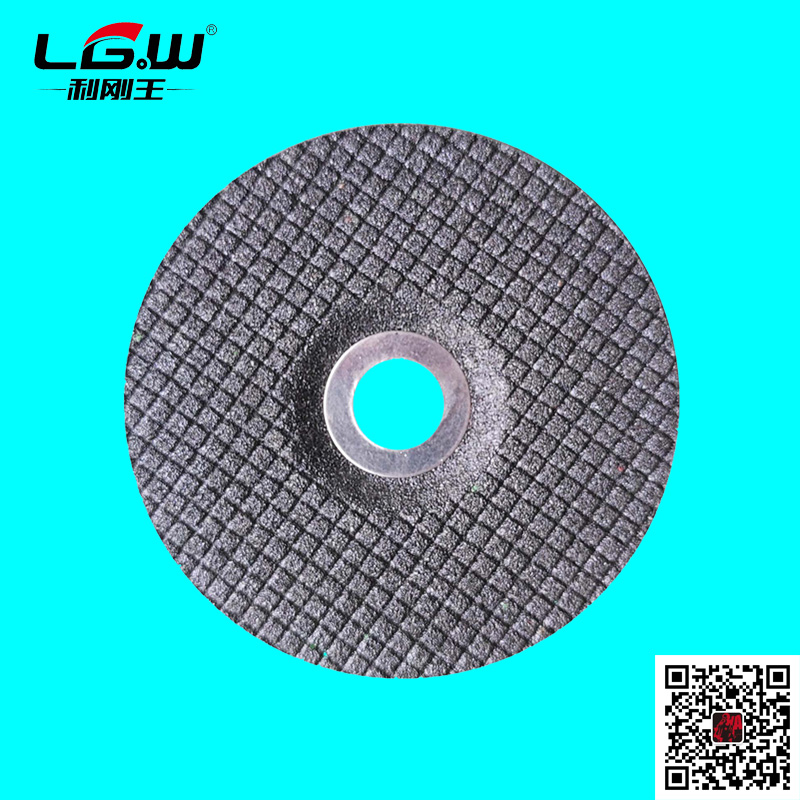 4 inch flexible grinding wheel black