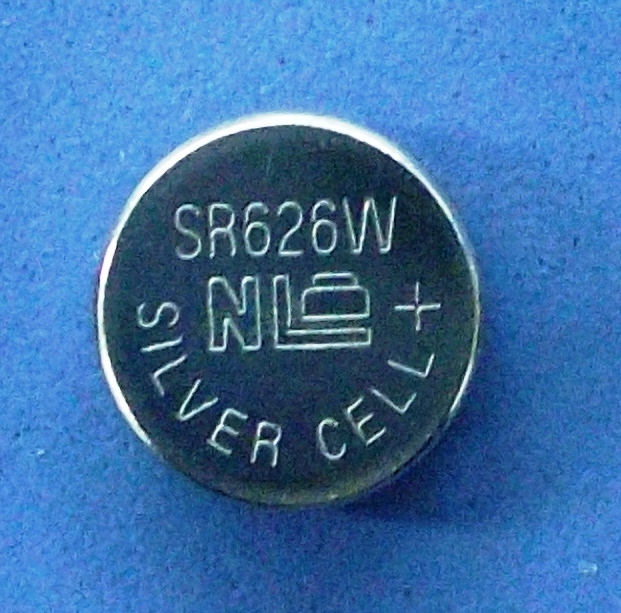 0.%Hg 1.55 V Silver Oxide Button Battery