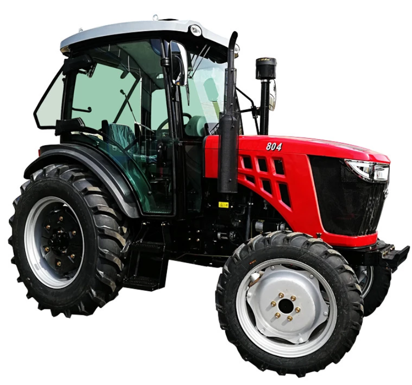 CE approved Chinese Brand 70 75 hp 4wd  Farm Tractor With Cabin