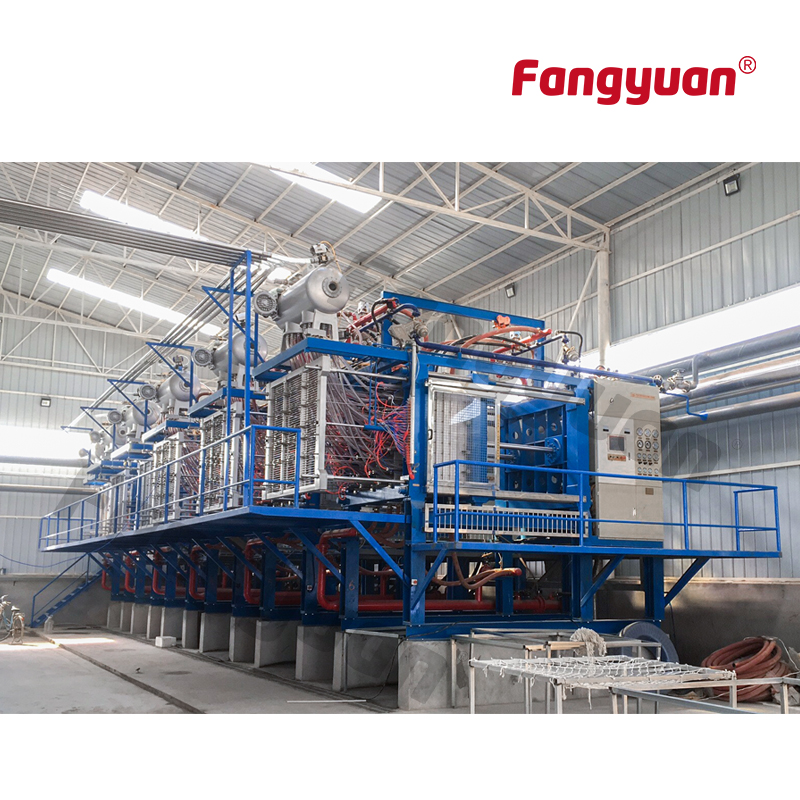 Fangyuan automatic eps expandable polystyrene styrofoam box making  machine with vacuum