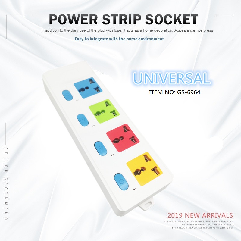 independent switch power extension socket