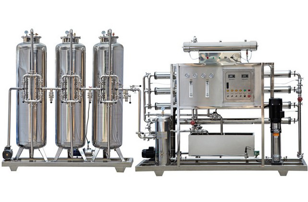 PURE WATER REVERSE OSMOSIS PRODUCTION LINE