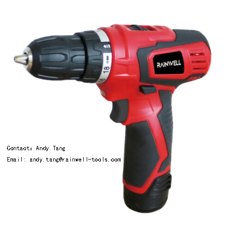 Rechargeable lithium electric drill
