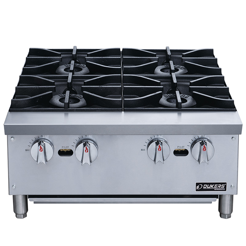 Commercial stainless steel Cooking Equipment 2/4/8/16Burner Gas Stove Cooker