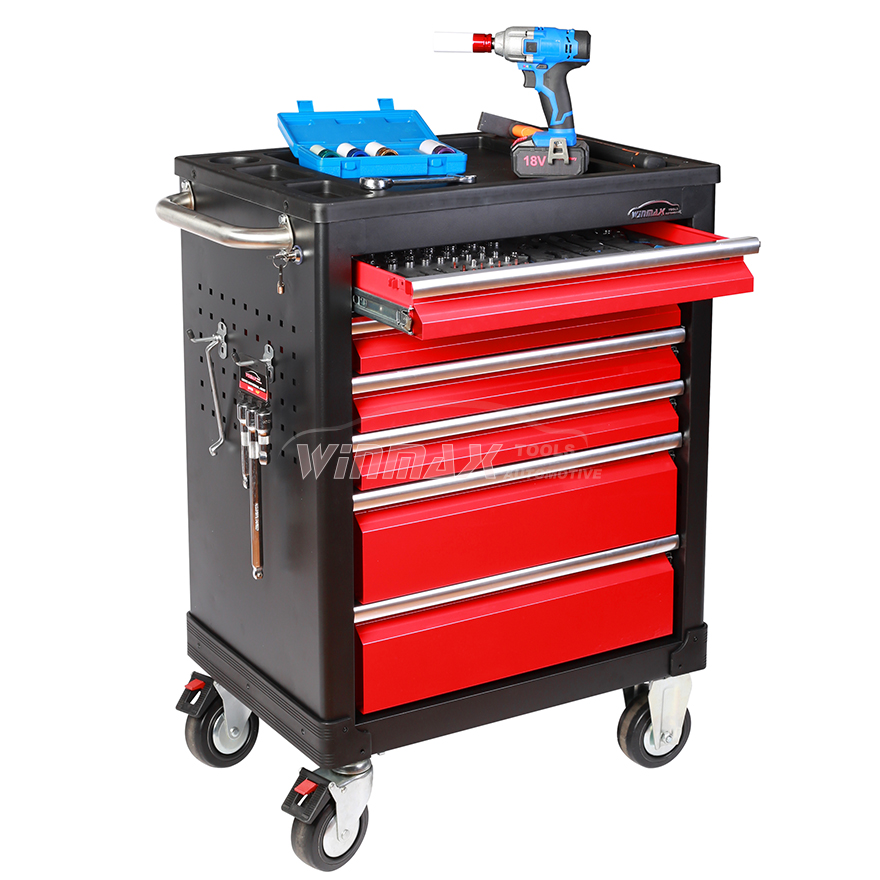 27in 6drawers Two-way open tool trolley