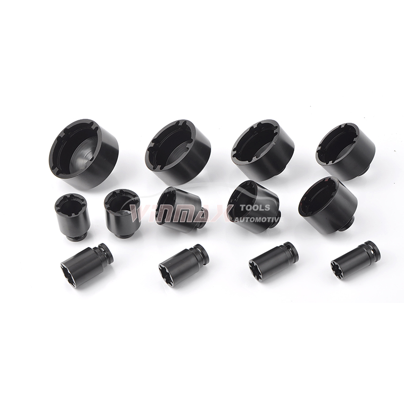 13pcs Groove Nut Socket Set 1/2