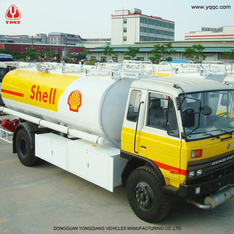 14 000L Aluminum Alloy Fuel Tank Truck