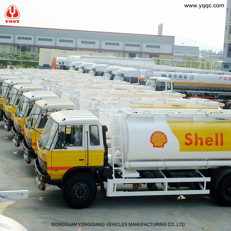 14 000L Aluminum Alloy Fuel Tank Truck