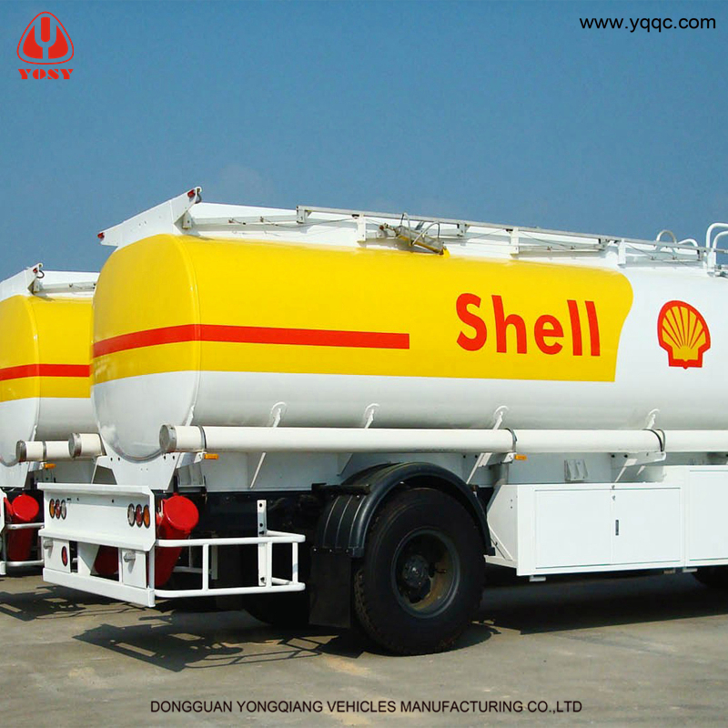 14 000L Aluminum Alloy Fuel Tank Truck