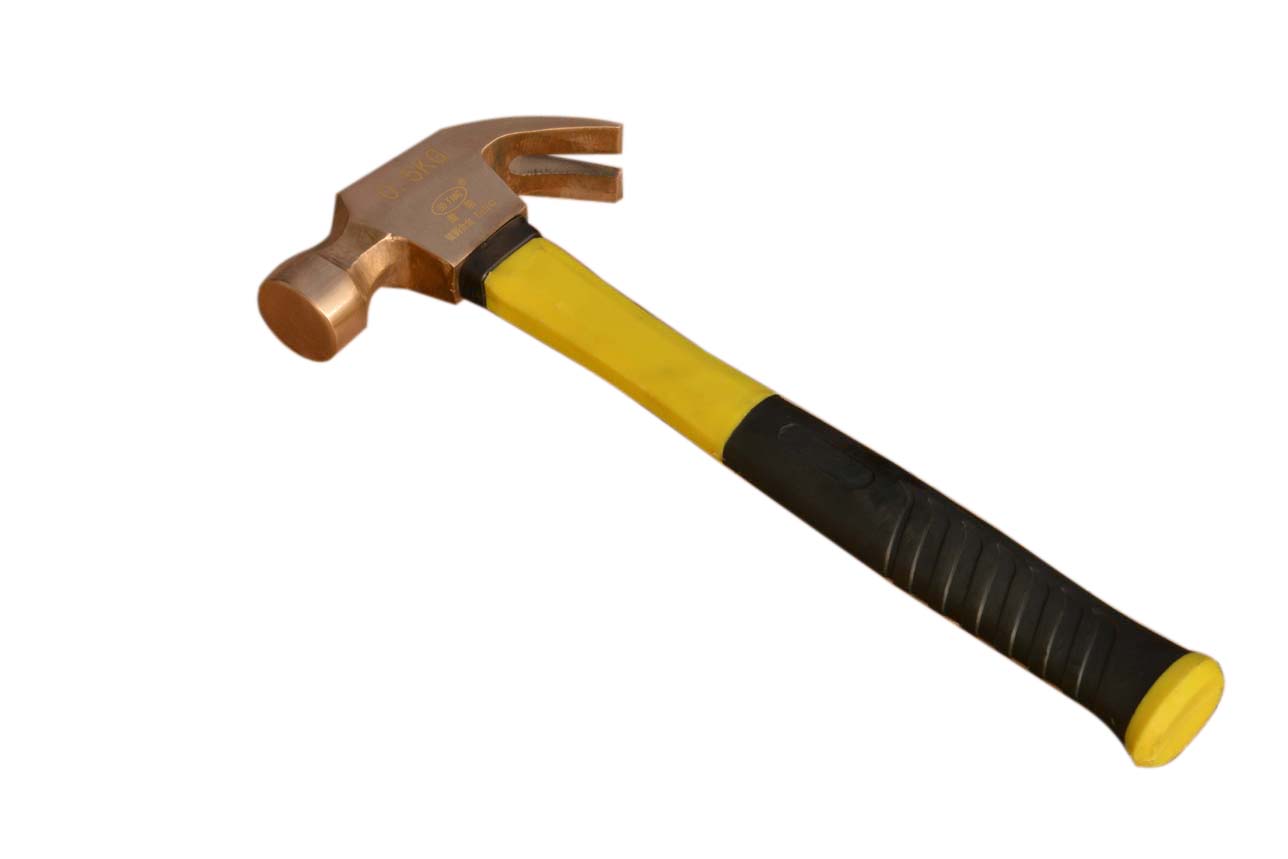 Brass claw hammer non sparking claw hammer