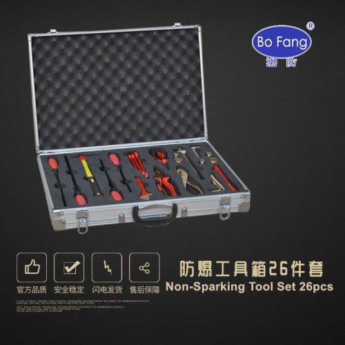 non sparking anti-spark alumium bronze beryllium copper 26pcs tools set tools box