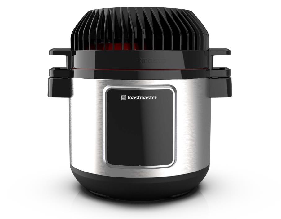 Pressure cooker with air fryer