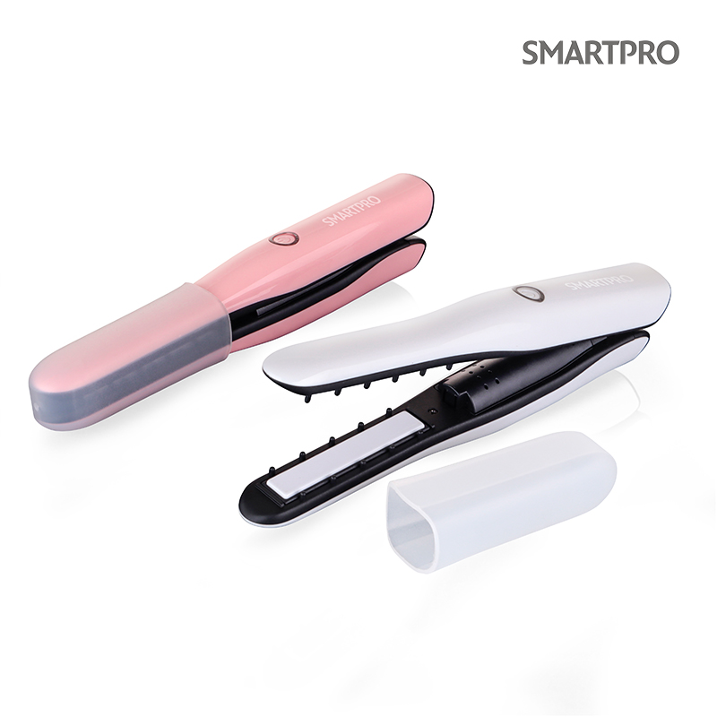 USB rechargeable hair straightener