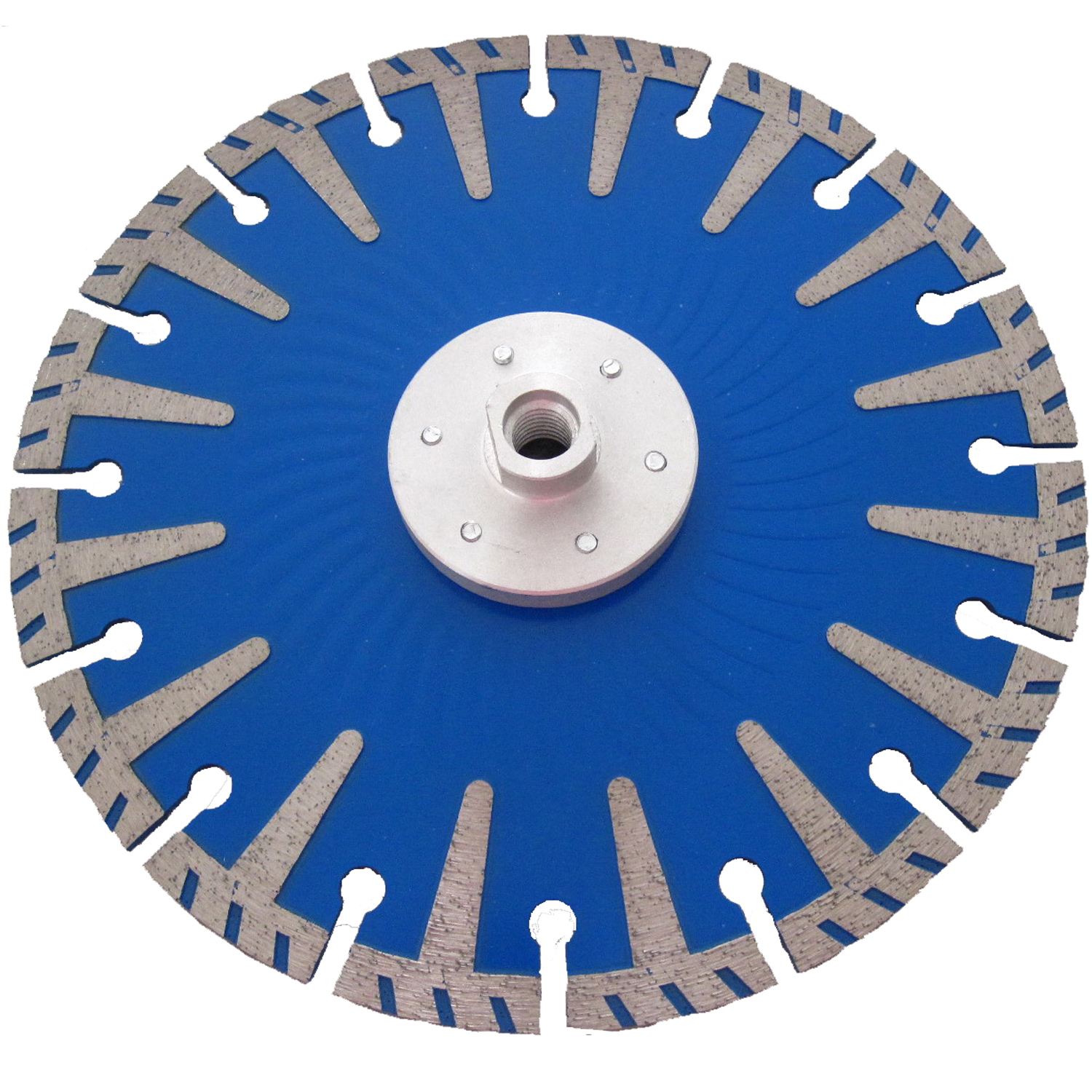 Diamond saw blade hot press T protective teeth