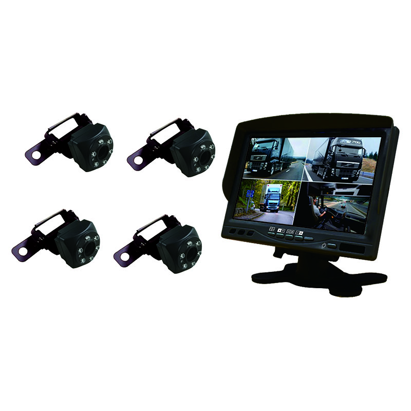 4CH Monitor System for truck bus commercial vehicles