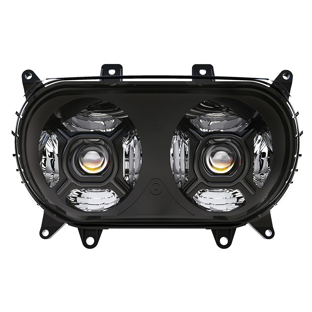 For Harley Davidson Road Glide Dual Headlight 2015+