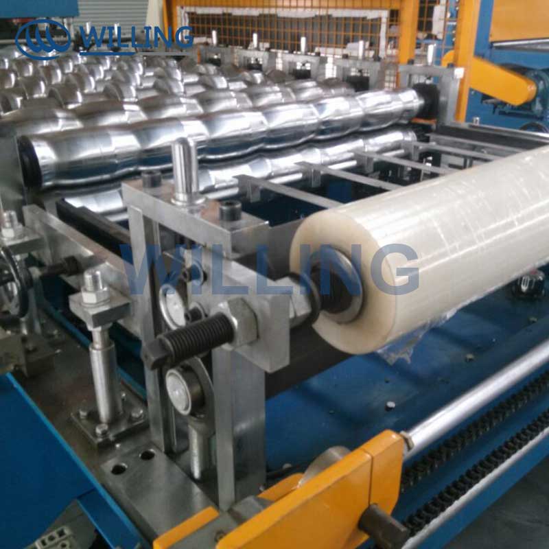 steel tile roll forming machine