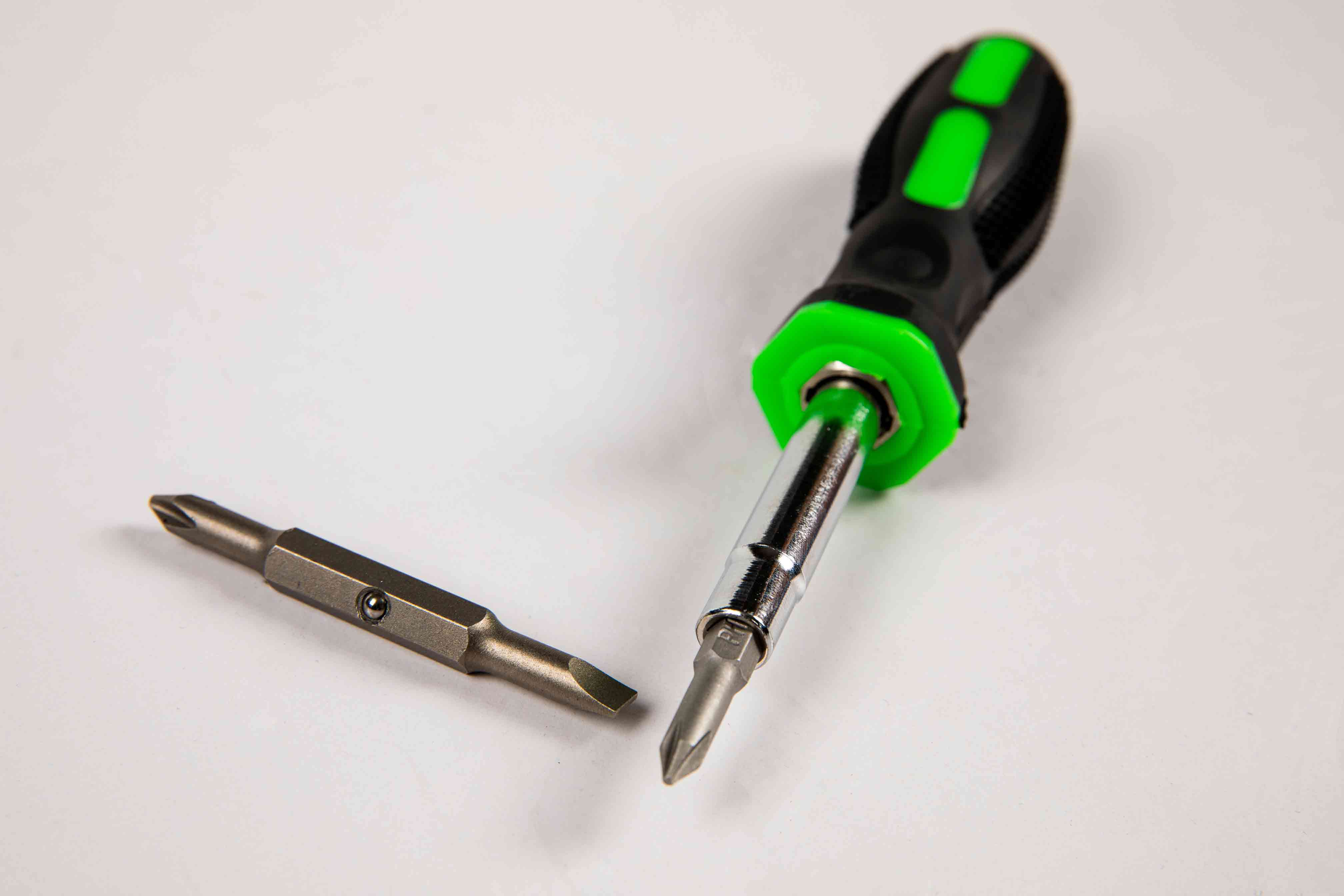 6-in-1 Screwdriver with TPR Handle