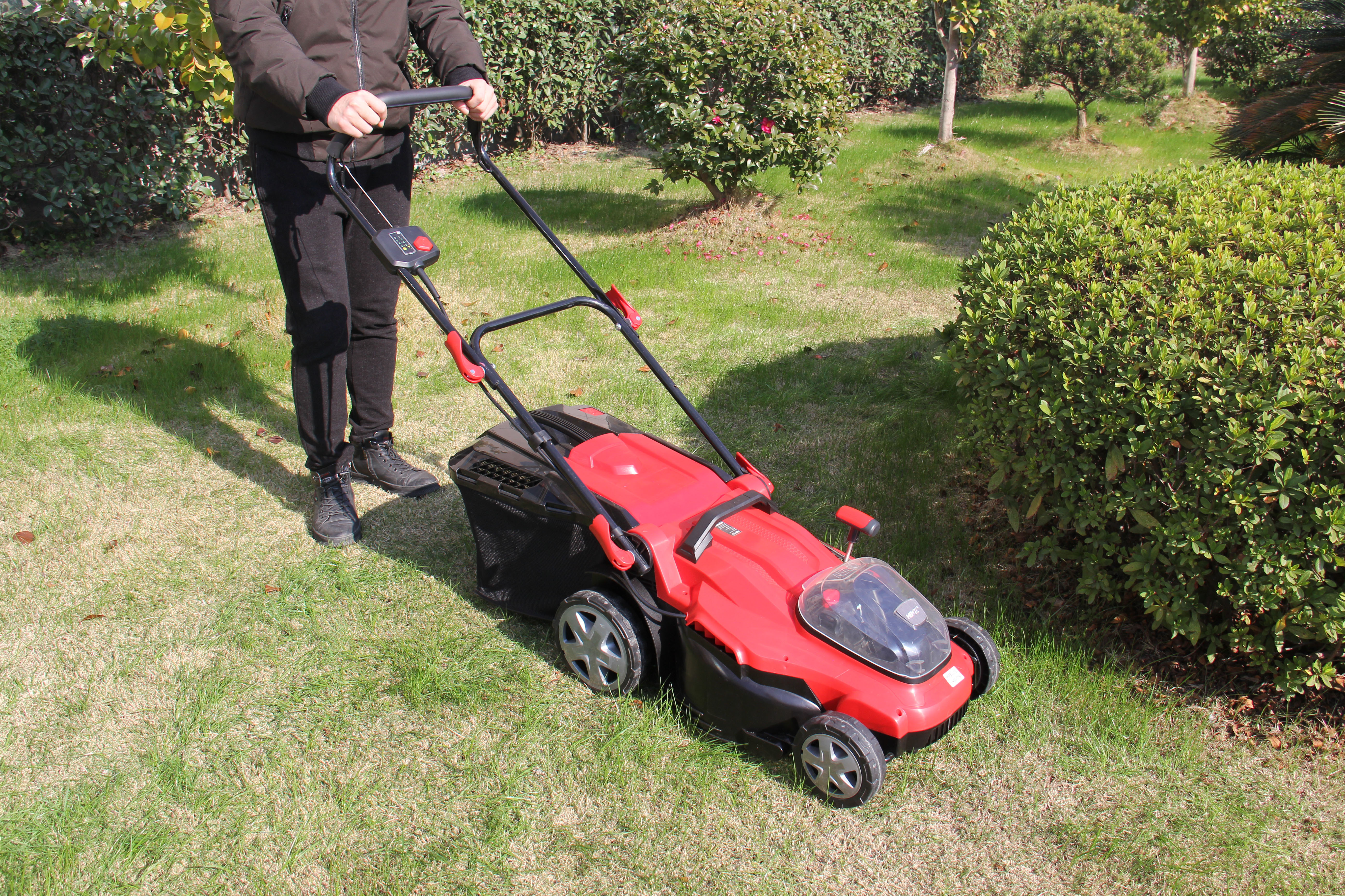 HENX 16-inch Cordless Lawn Mower