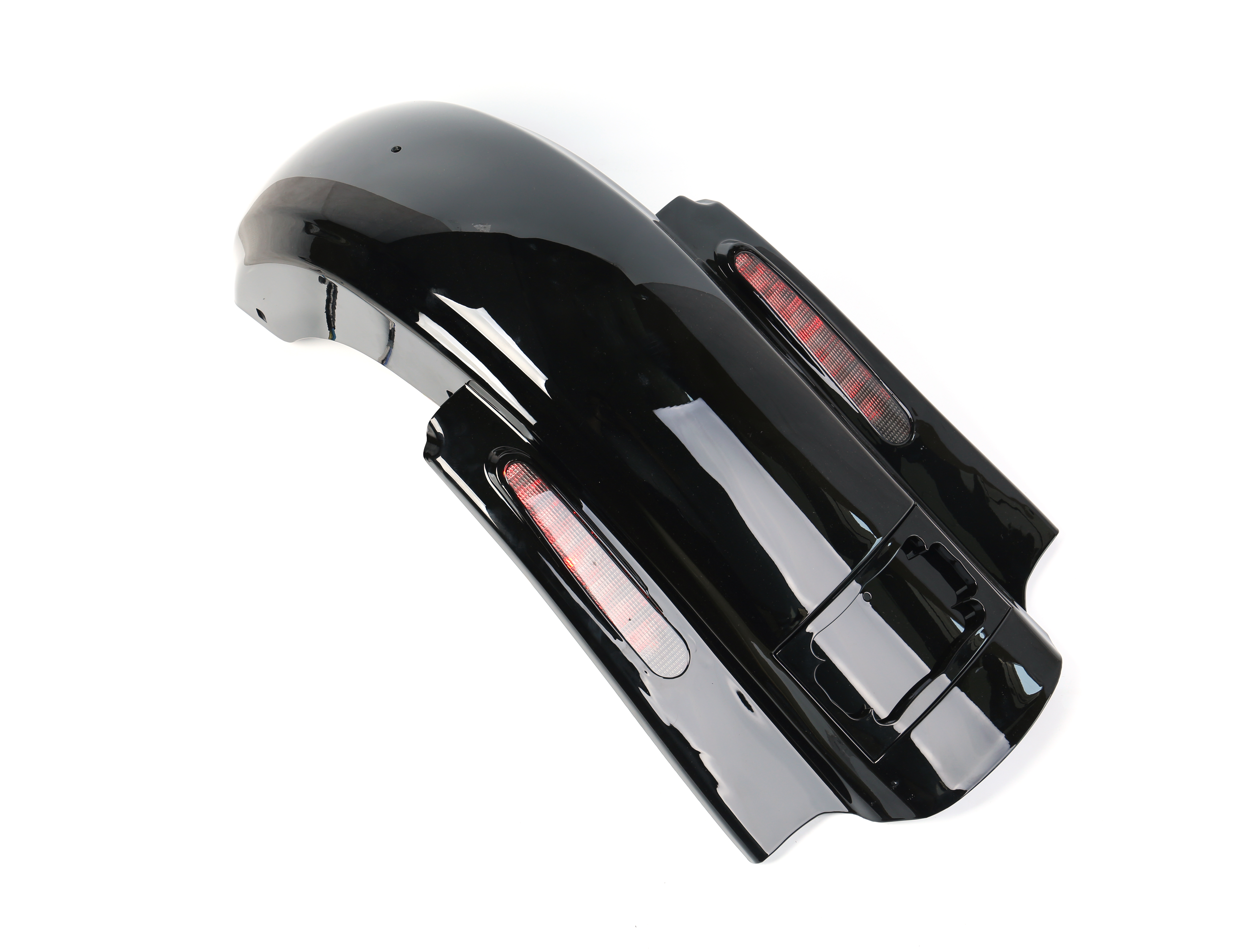 Rear Fender no cut out with cvo Lights For 2009-2019 Touring Models