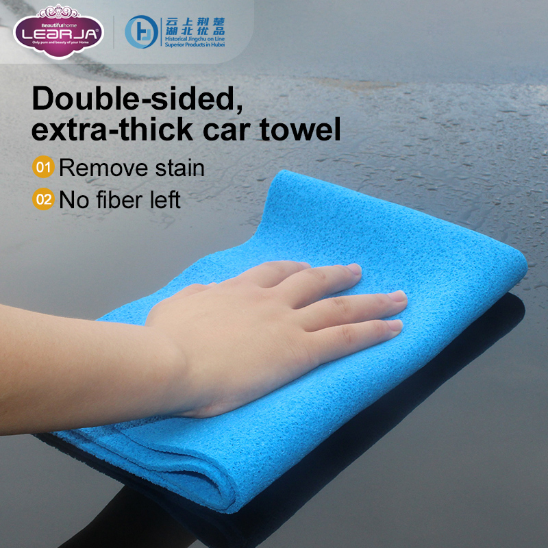 55*36cm thickened super absorbent colourfast cleaning cars PVA towel Auto accessories  absorbent towel  thicken enlarge and lint free.
