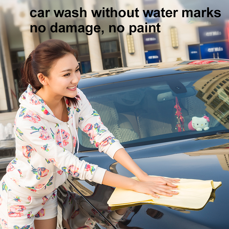 Car Cleaning Cloth Washing PVA Chamois Water Absorbent Drying Wash Towel 