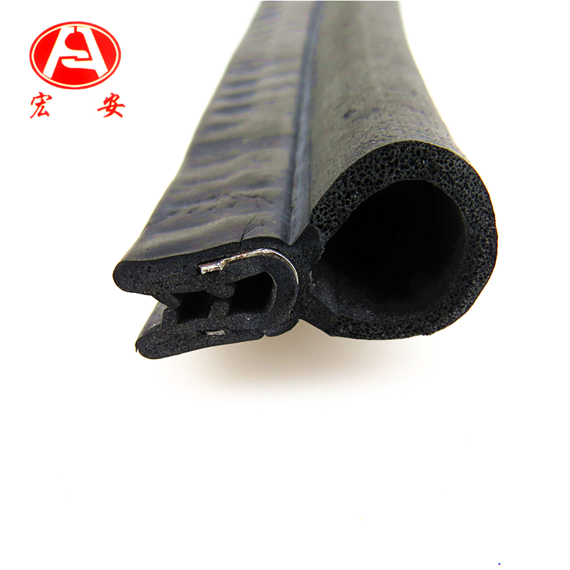 Solid foaming steel wire rubber seal