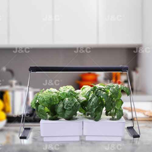 J&C MG-Norm-AC-14-white/black  grow light for seedling starter trays/green box/pot plants  easy installation small pack.