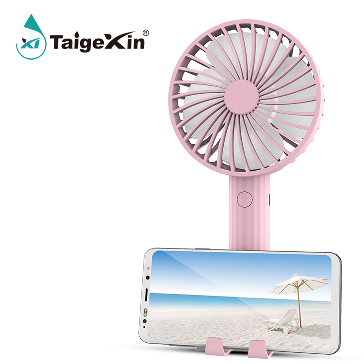 Mini Handheld Fan Personal Rechargeable Portable Desk Table Fan Portable Handheld USB Rechargeable C