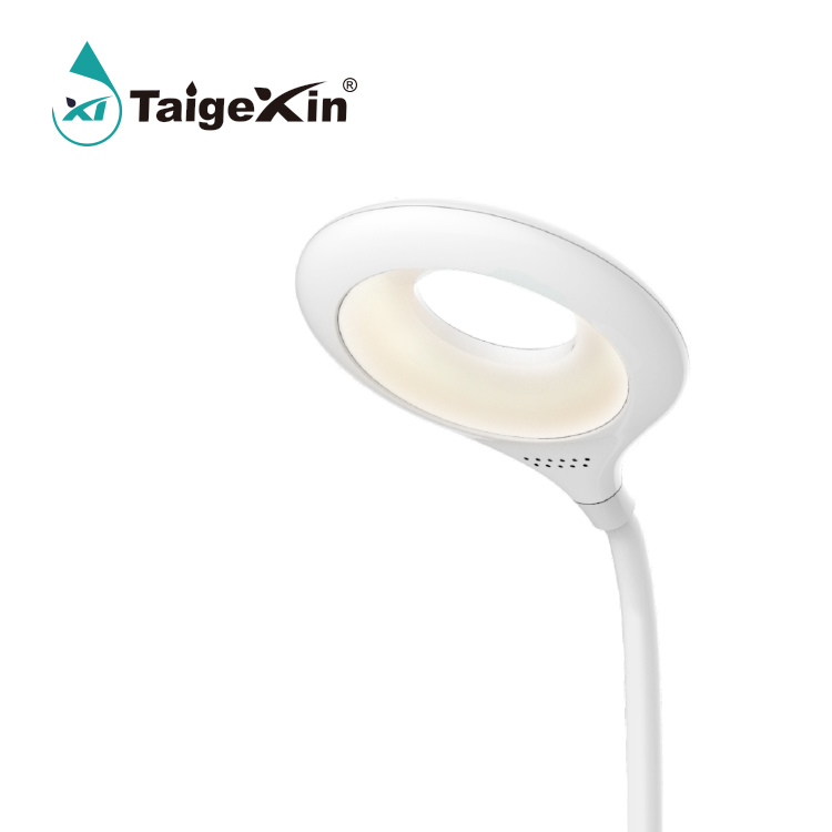 LED Table Night Light Rechargeable LED Desk Lamp 3 Level Brightness with Flexible Gooseneck Touch Co