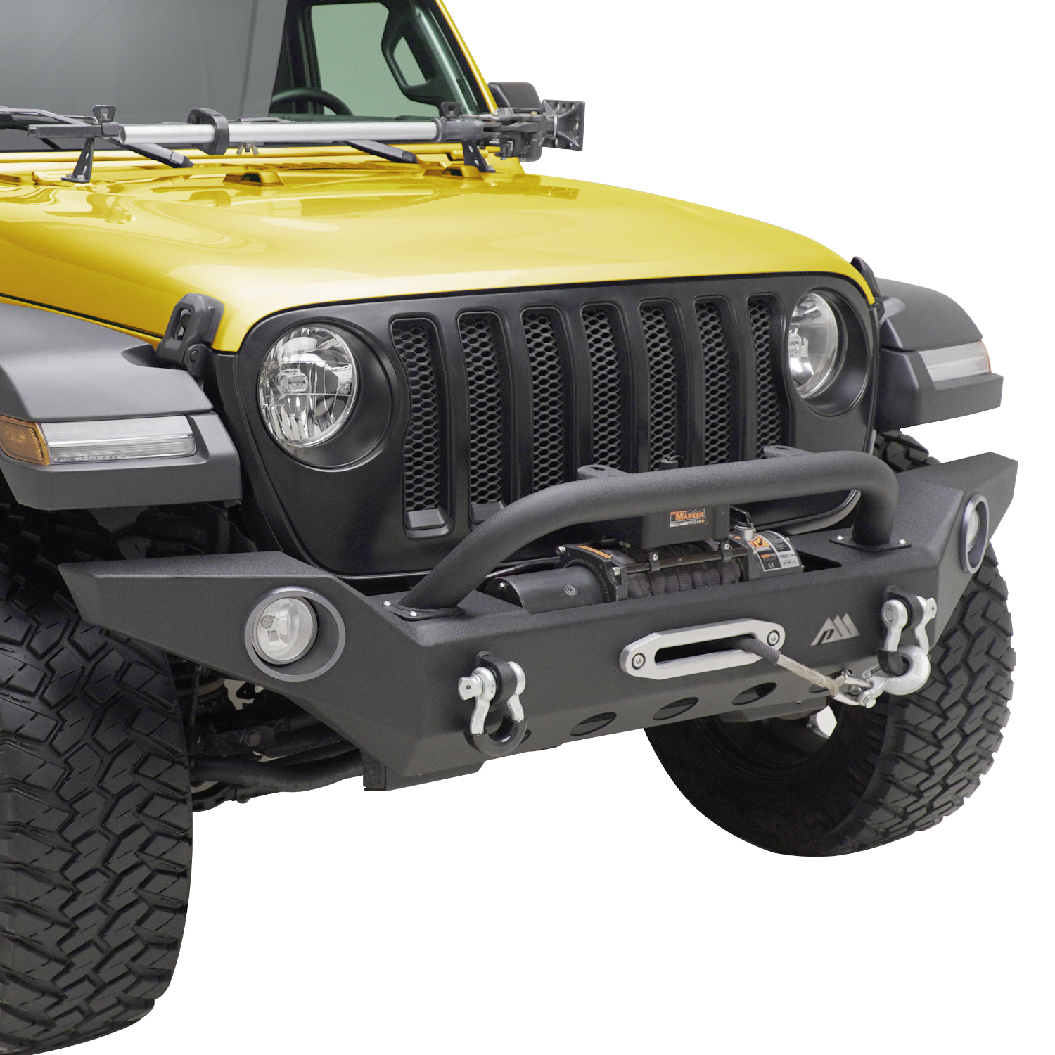 18-20 Jeep Wrangler JL Gladiator JT Full Width Front Bumper