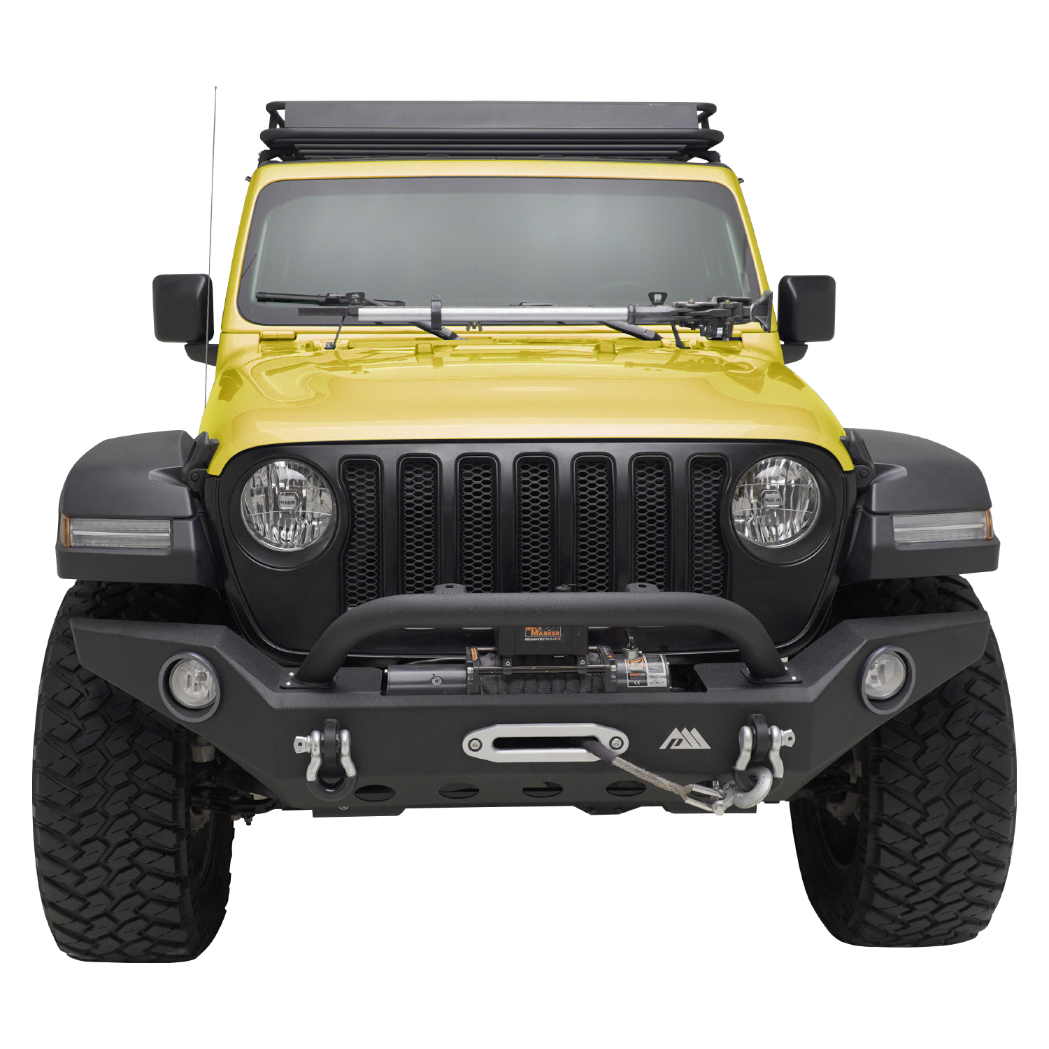 18-20 Jeep Wrangler JL Gladiator JT Full Width Front Bumper