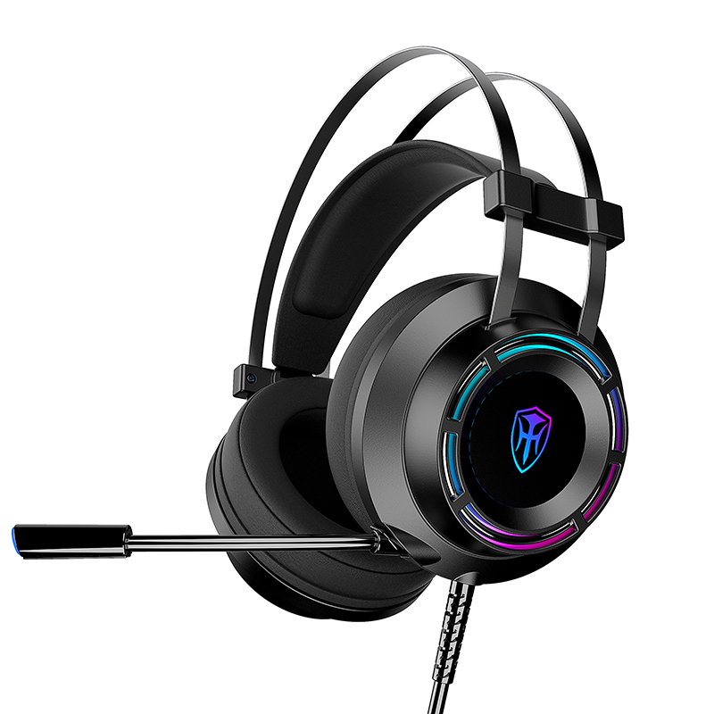 Top seller gaming headset with RGB light