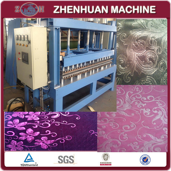 3D Flat  Fabric Embossing Machine