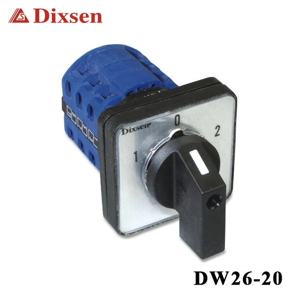 3 Position Waterproof 3 Phase Changeover Rotary Cam Switch 