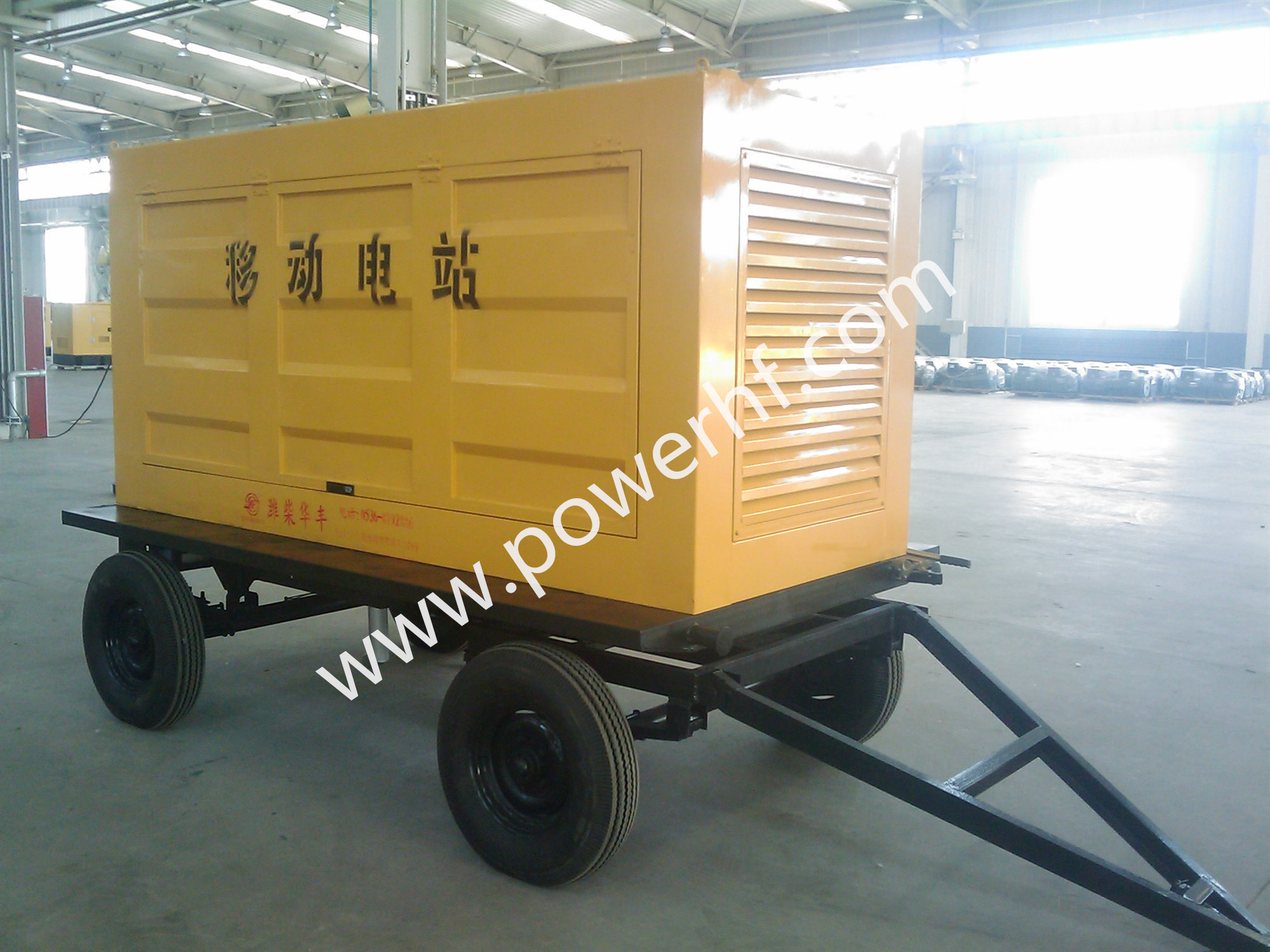 30kVA/24kW trailer silent genset/HFJA-24RX-T