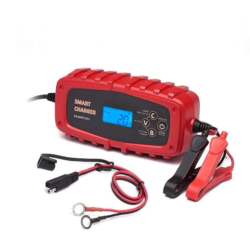 6V/12V 4A smart battery charger