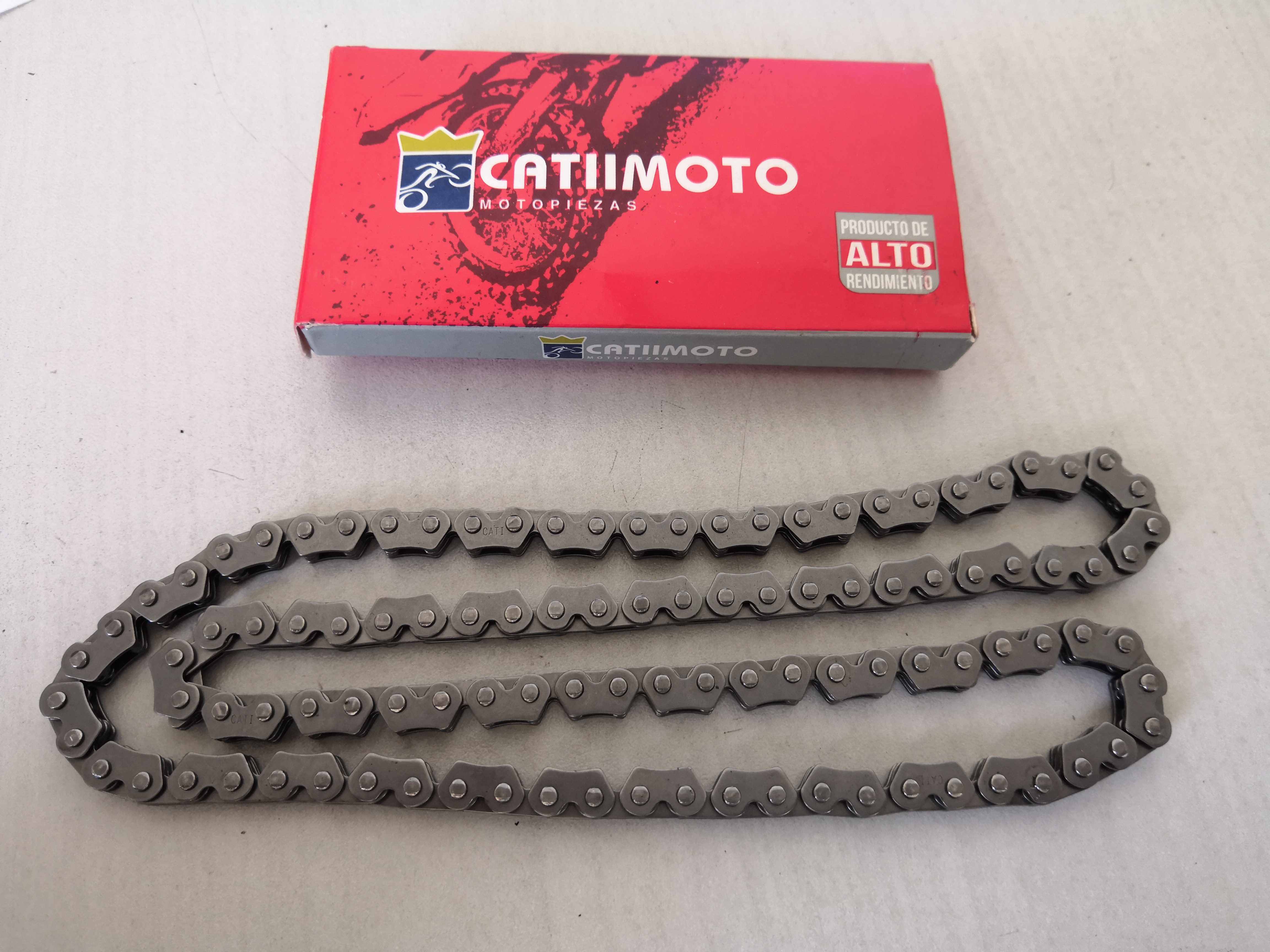 Motorcycle timing chain