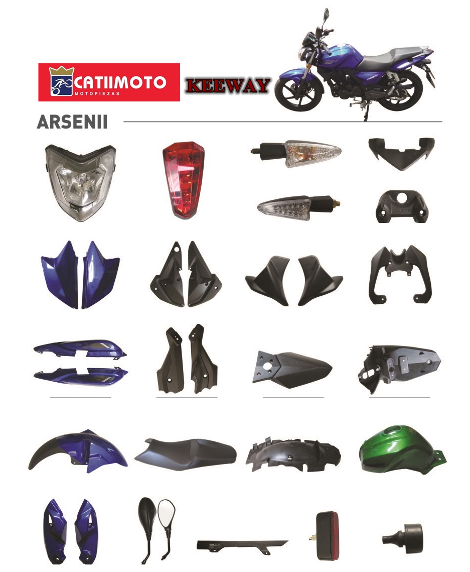 MOTORCYCLE PLASTIC PARTS(KEEWAY/HONDA/ITALIKA)