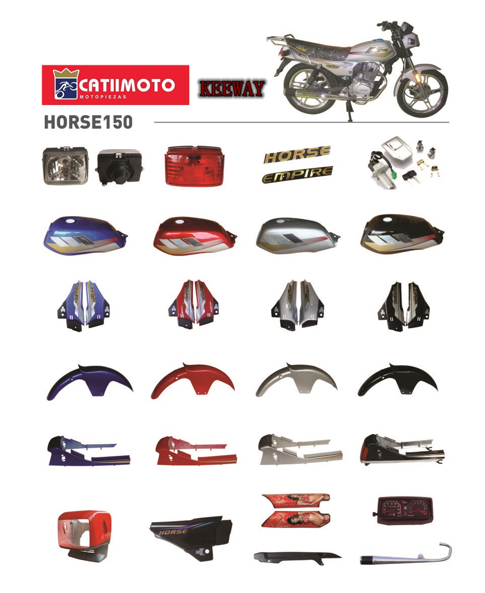 MOTORCYCLE PLASTIC PARTS(KEEWAY/HONDA/ITALIKA)