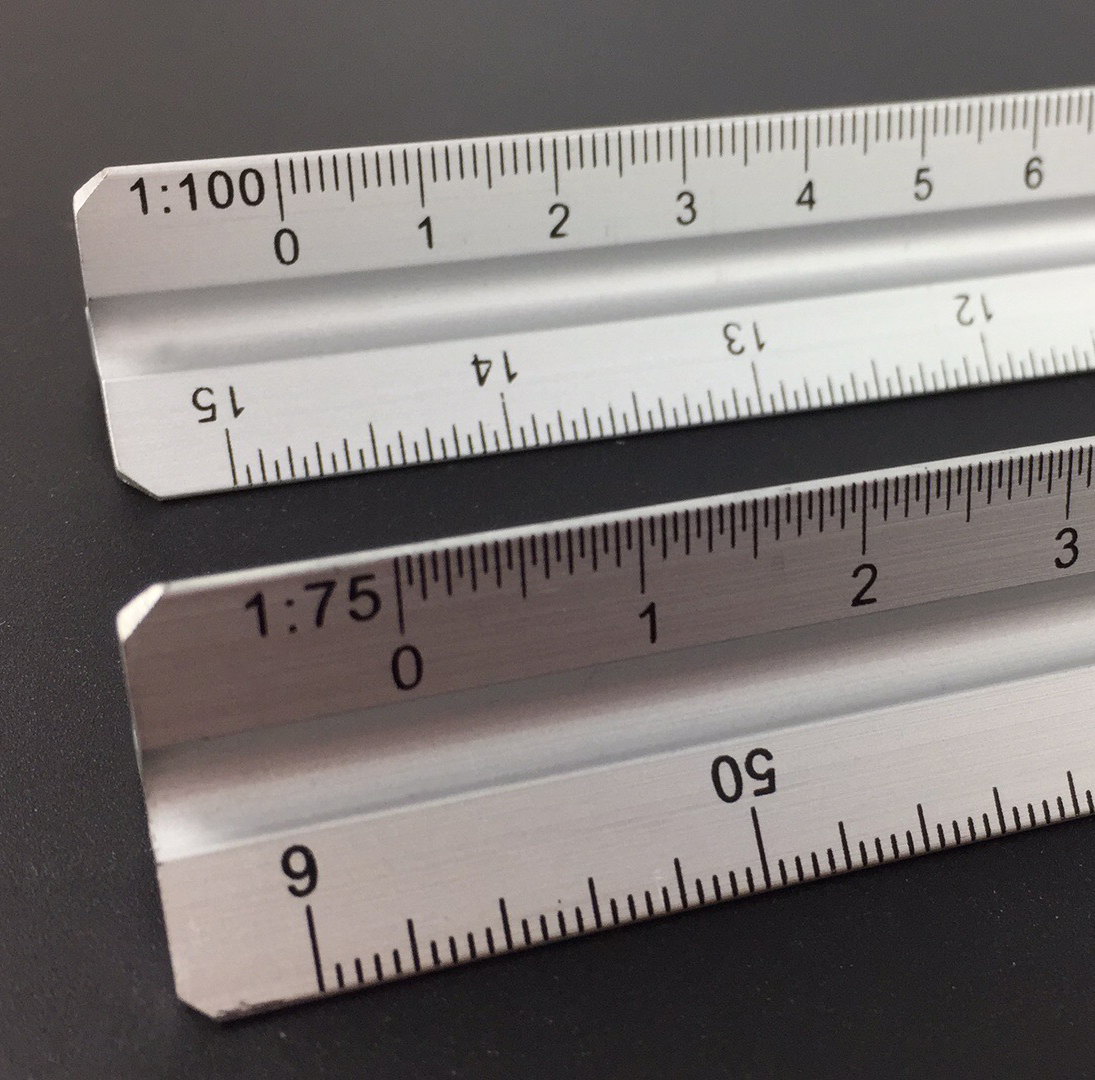 Aluminium Scale Ruler