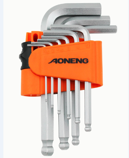 AONENG hand tools ball end hex key allen wrench set