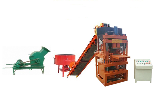 automatic interlock brick machine