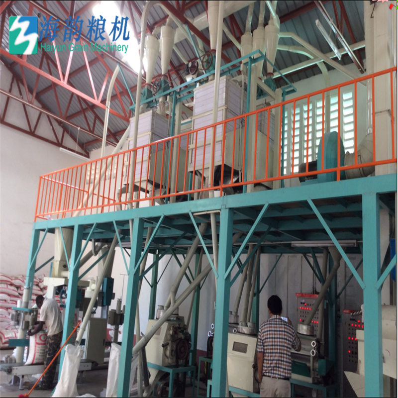 40tons of corn flour mill machine plant