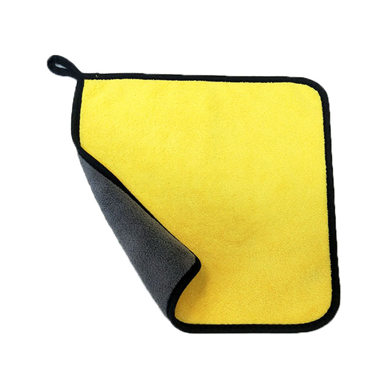 Hot sale super soft household cleaning cloth kitchen superfine fiber double sided microfiber towel Car Cleaning Care towel